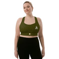 Load image into Gallery viewer, Oversized Longline Yoga Bra - Personal Hour for Yoga and Meditations
