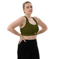 Load image into Gallery viewer, Oversized Longline Yoga Bra - Personal Hour for Yoga and Meditations
