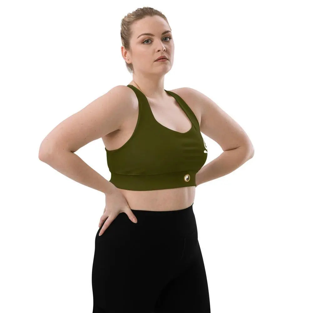 Oversized Longline Yoga Bra - Personal Hour for Yoga and Meditations