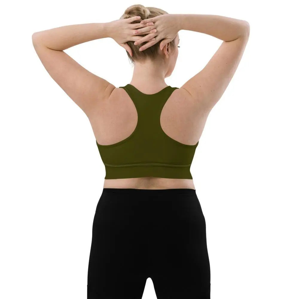 Oversized Longline Yoga Bra - Personal Hour for Yoga and Meditations