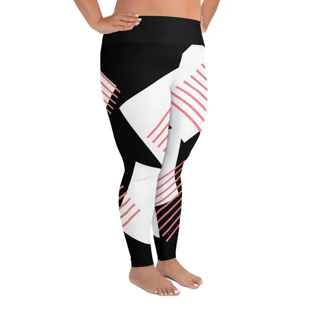 Oversized Yoga Pants - Plus Size Leggings - Personal Hour for Yoga and Meditations