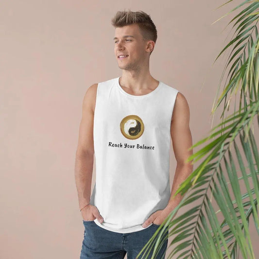 Reach your balanced - Barnard  Yoga Tank Top - Personal Hour for Yoga and Meditations