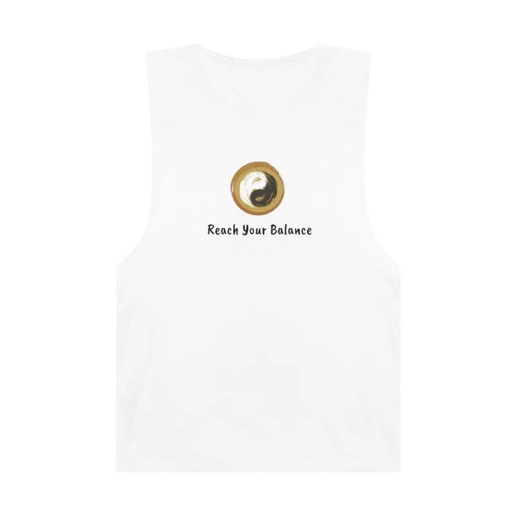 Reach your balanced - Barnard  Yoga Tank Top - Personal Hour for Yoga and Meditations