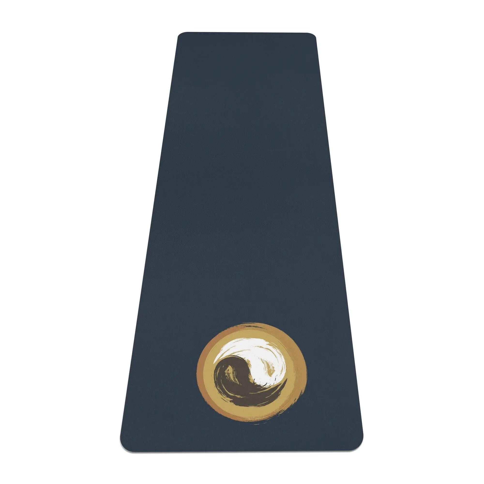 Rubber Yoga Mat - 3 mm fibers comfortable touch - Personal Hour Style - Personal Hour for Yoga and Meditations