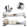 Load image into Gallery viewer, Sandy Pilates Bed Machine White Aluminum Reformer - Personal Hour for Yoga and Meditations 
