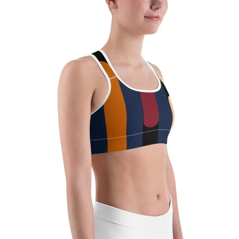 Sports and Yoga Bra with Wide Elastic Band - Personal Hour for Yoga and Meditations