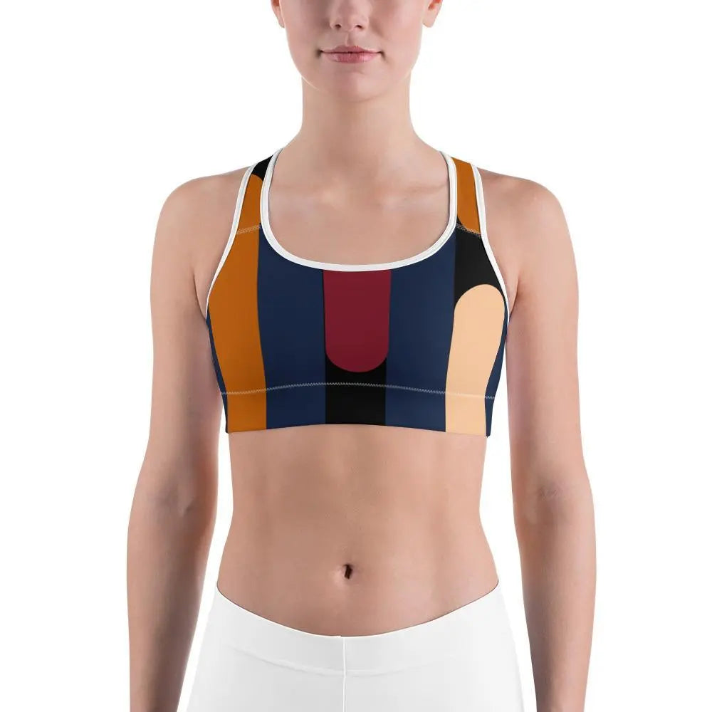 Sports and Yoga Bra with Wide Elastic Band - Personal Hour for Yoga and Meditations