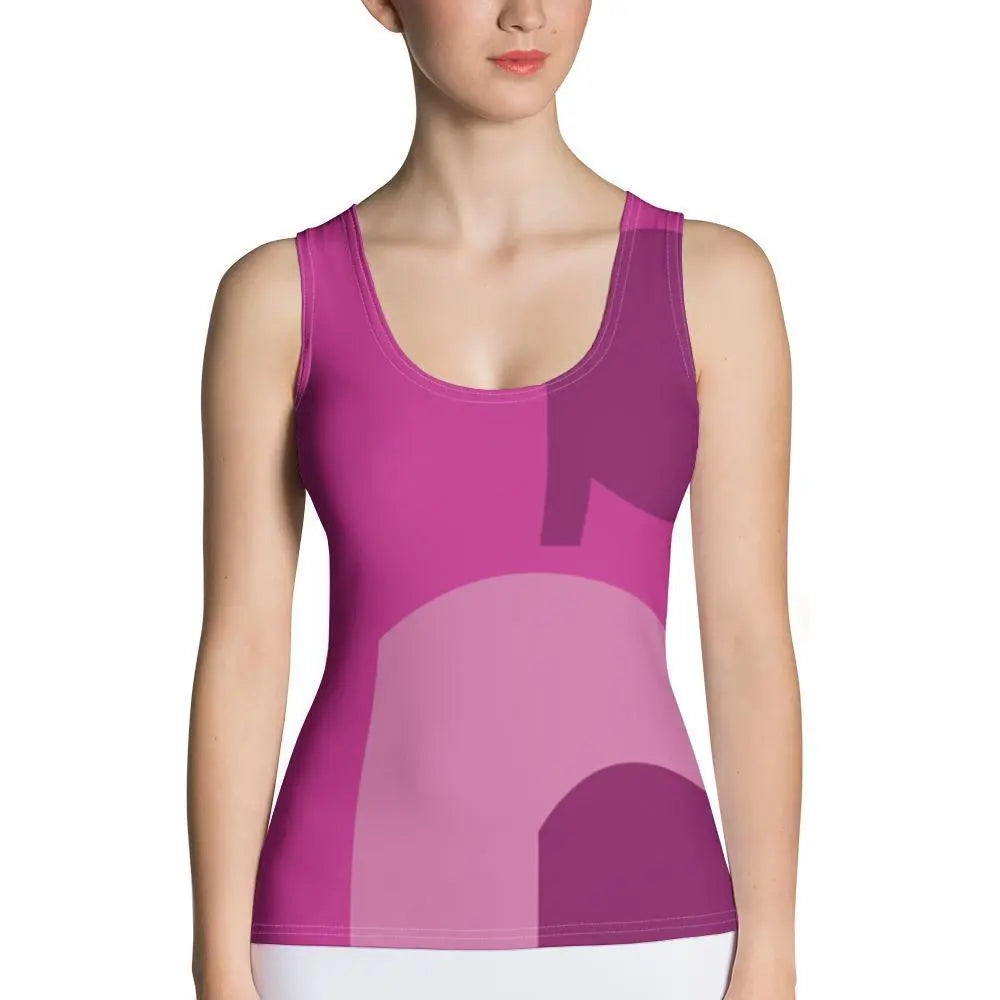 Sublimation Cut & Sew Yoga Tank Top - Personal Hour for Yoga and Meditations