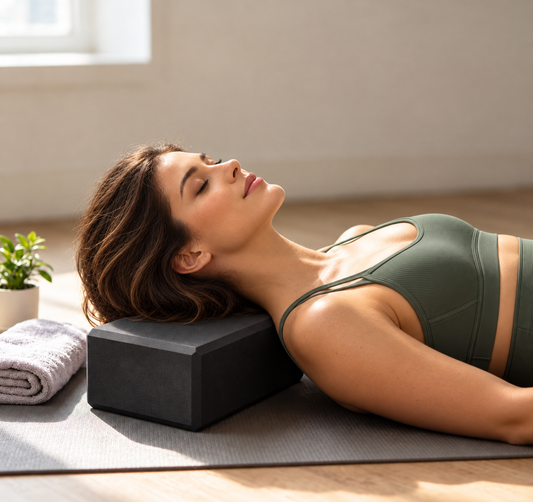 yoga and pilates block