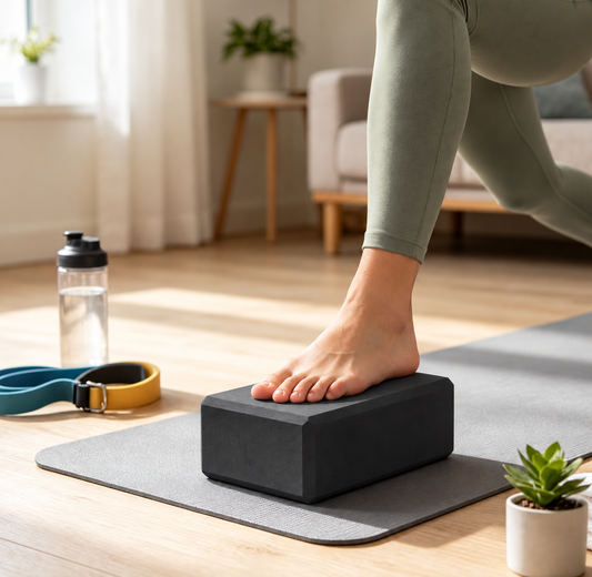 yoga and pilates block