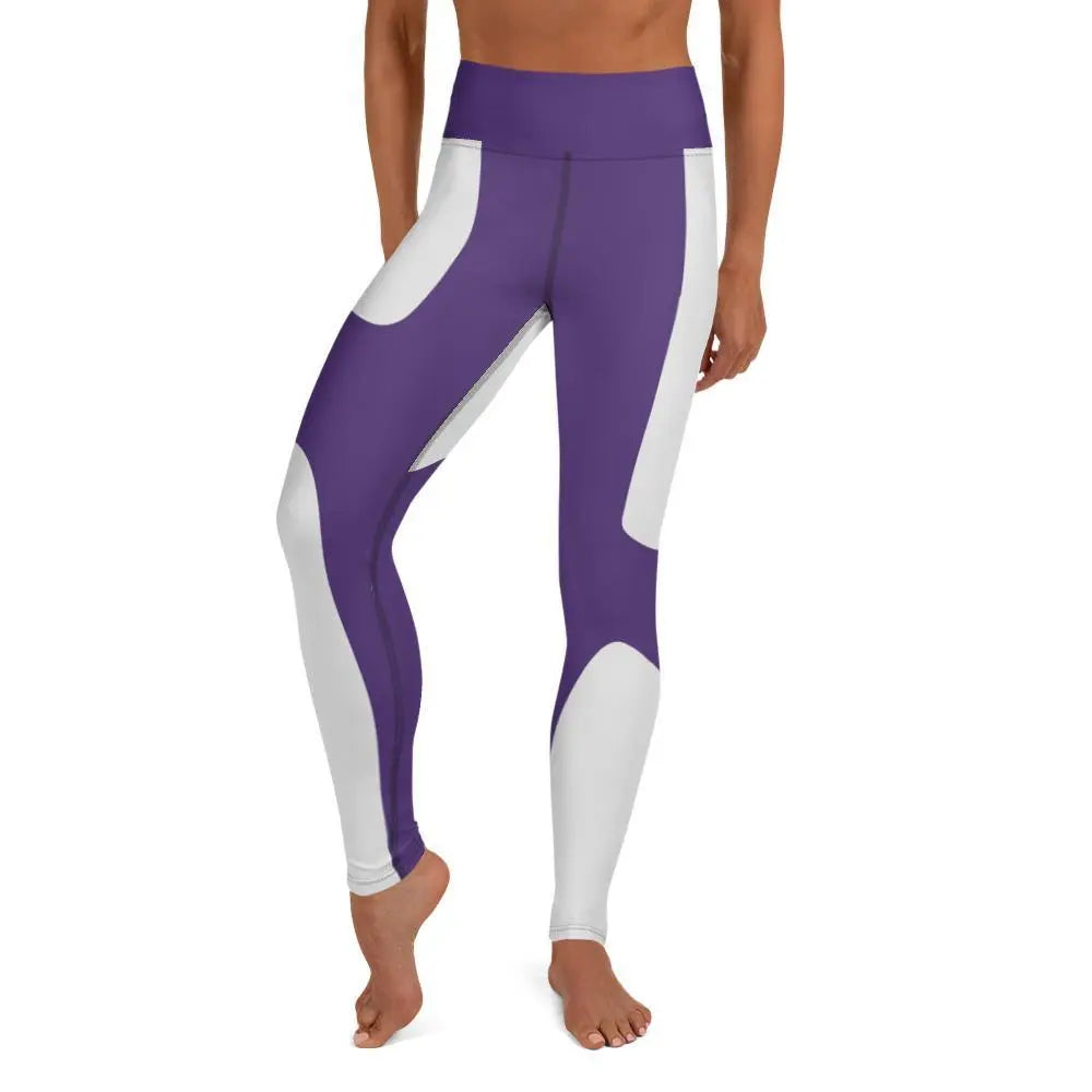 Super soft and stretchy, and comfortable yoga leggings - purple fashionable - Personal Hour for Yoga and Meditations