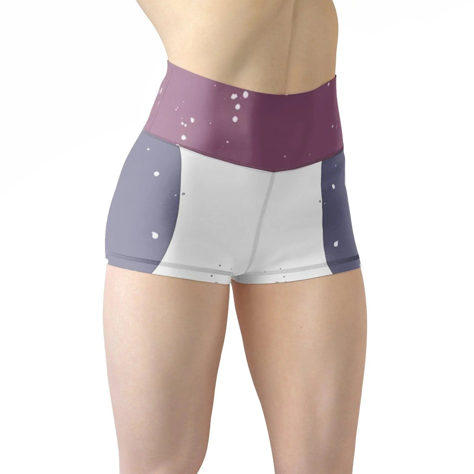 Women's Yoga Fashionable Shorts - Personal Hour for Yoga and Meditations