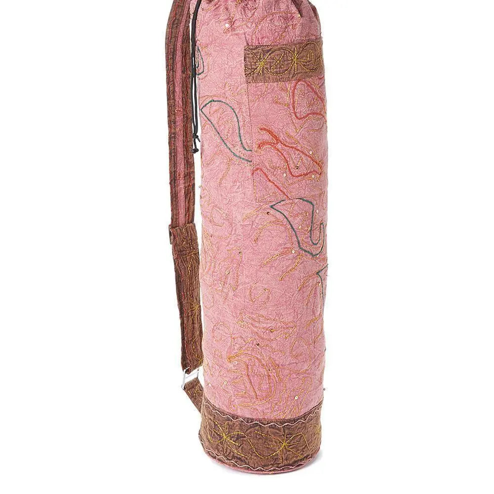 Yoga Bag - OMSutra  Hand Crafted Chic Bag - Personal Hour for Yoga and Meditations