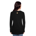 Load image into Gallery viewer, Yoga Women’s Long Sleeve  V-Neck Flowy Tee - Personal Hour for Yoga and Meditations
