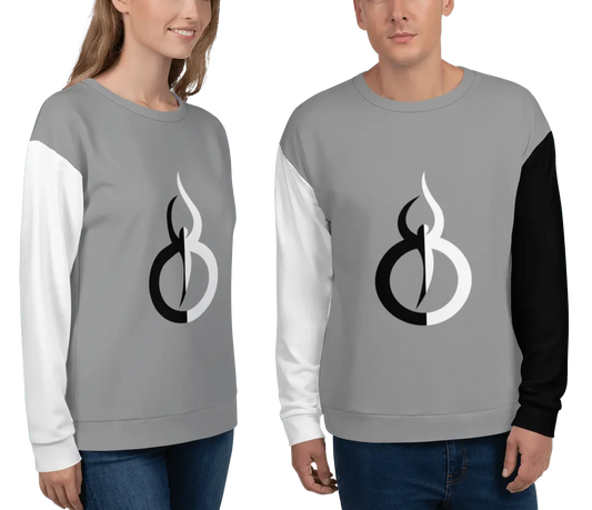 Yoga and Meditation Couple Matching Sweatshirt - Fashionable Reach Your Balance Shirt - Personal Hour for Yoga and Meditations