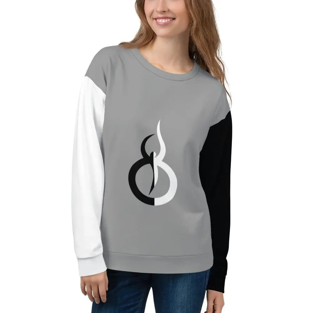 Yoga and Meditation Couple Matching Sweatshirt - Fashionable Reach Your Balance Shirt - Personal Hour for Yoga and Meditations