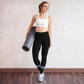 Load image into Gallery viewer, Yoga leggings made with a smooth, comfortable microfiber yarn - Personal Hour for Yoga and Meditations
