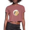 Load image into Gallery viewer, You can do this message - Women's Cropped T-Shirt - Personal Hour for Yoga and Meditations
