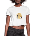 Load image into Gallery viewer, You can do this message - Women's Cropped T-Shirt - Personal Hour for Yoga and Meditations
