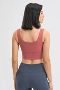 Load image into Gallery viewer, Zipper Front Yoga Tank Top - Yoga Bra - Personal Hour for Yoga and Meditations
