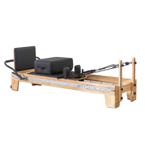 Open image in slideshow, Nano Adjustable Length -  Oakwood Pilates Reformers with Pilates Box and Jump Board - Personal Hour for Yoga and Meditations 

