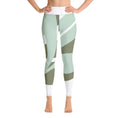 Load image into Gallery viewer, comfortable yoga leggings - inspired by nature - green - Personal Hour for Yoga and Meditations
