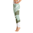 Load image into Gallery viewer, comfortable yoga leggings - inspired by nature - green - Personal Hour for Yoga and Meditations
