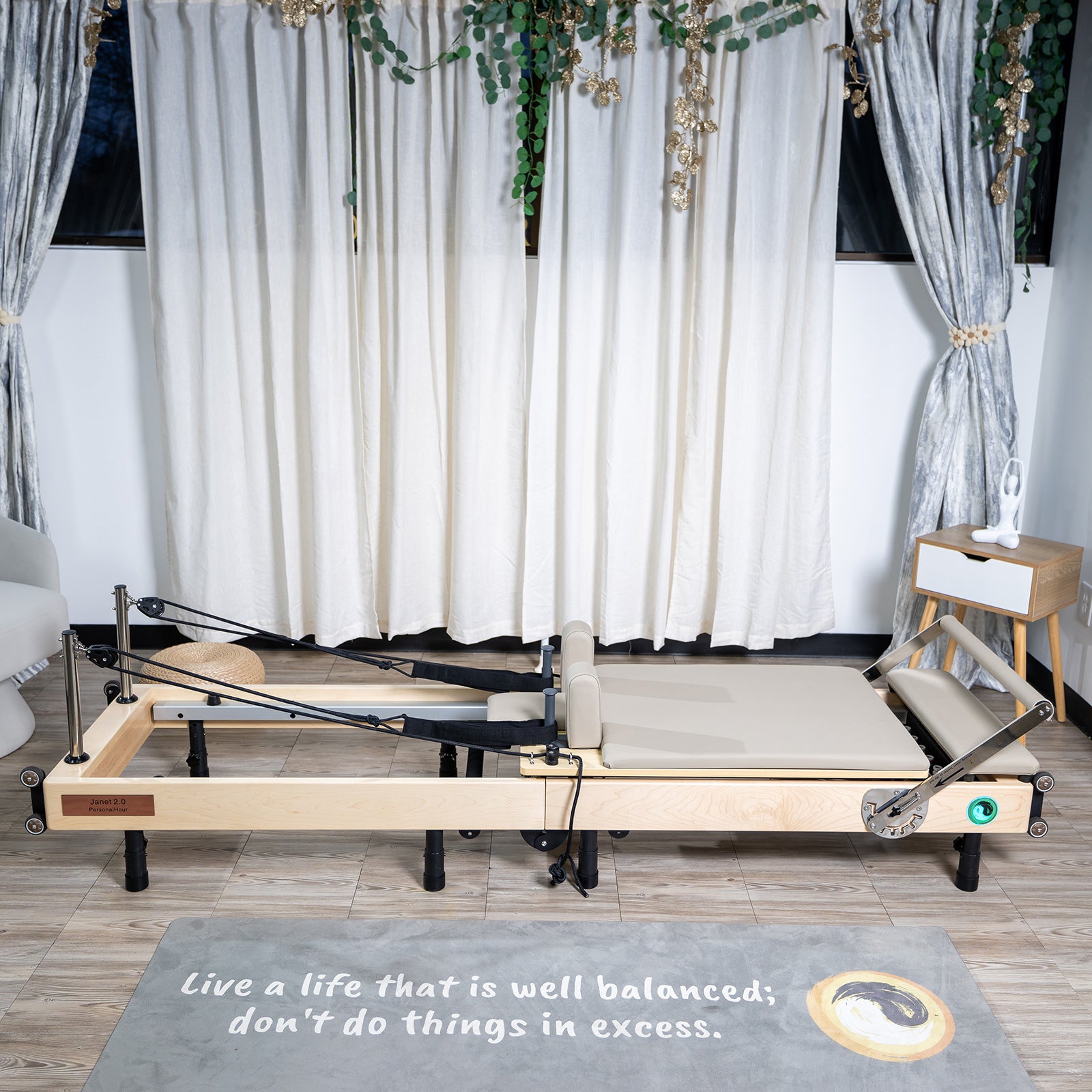 Janet Elite 2.0 - Foldable Pilates Reformer - PersonalHour