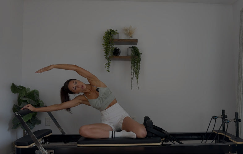 Luraush - Instructor-Recommended Pilates Reformer - Leah-Style Foldable