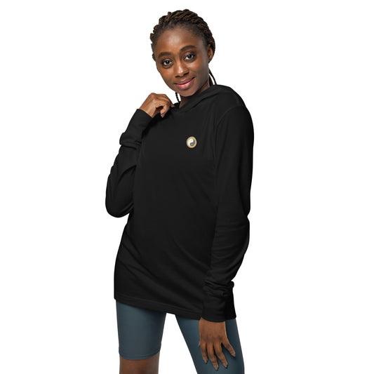 PersonalHour Style - Hooded long-sleeve tee - Personal Hour for Yoga and Meditations