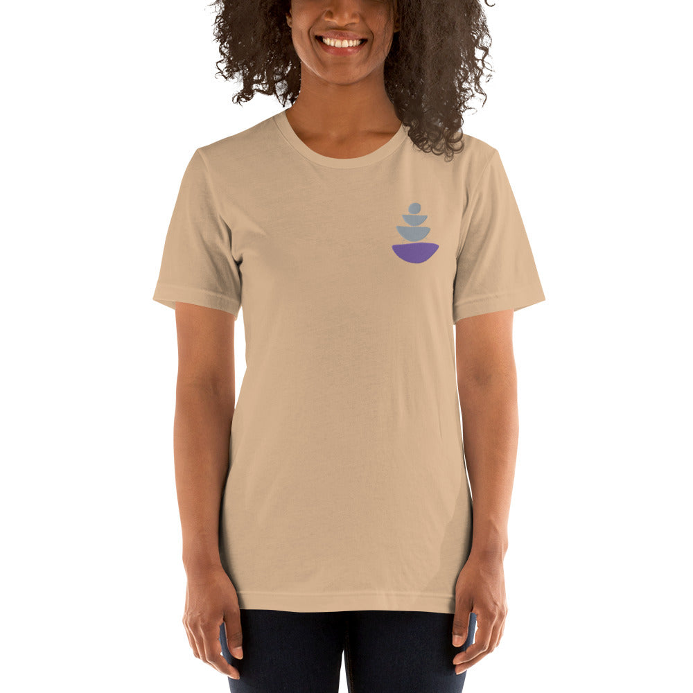 Unisex pilates t-shirt - yoga top - Personal Hour for Yoga and Meditations 