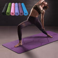 Load image into Gallery viewer, Non Slip Yoga Mat With Alignments Guides - Position Line For Yoga Beginner - Personal Hour for Yoga and Meditations 
