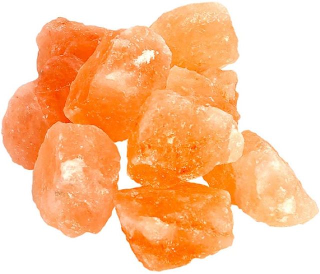 100-200g 30-50mm Natural Himalayan Salt Crystal Gravel Rocks Mineral Specimen Healing Stone Ornaments for Home Aquarium Decor - Personal Hour for Yoga and Meditations 