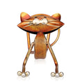 Load image into Gallery viewer, Creative home decoration modern metal decoration crafts yoga cat wine rack - Personal Hour for Yoga and Meditations 
