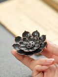 Load image into Gallery viewer, Meditation Gift - Lotus Shaped Incense Stick Holder (Incense Burner) - Personal Hour for Yoga and Meditations 
