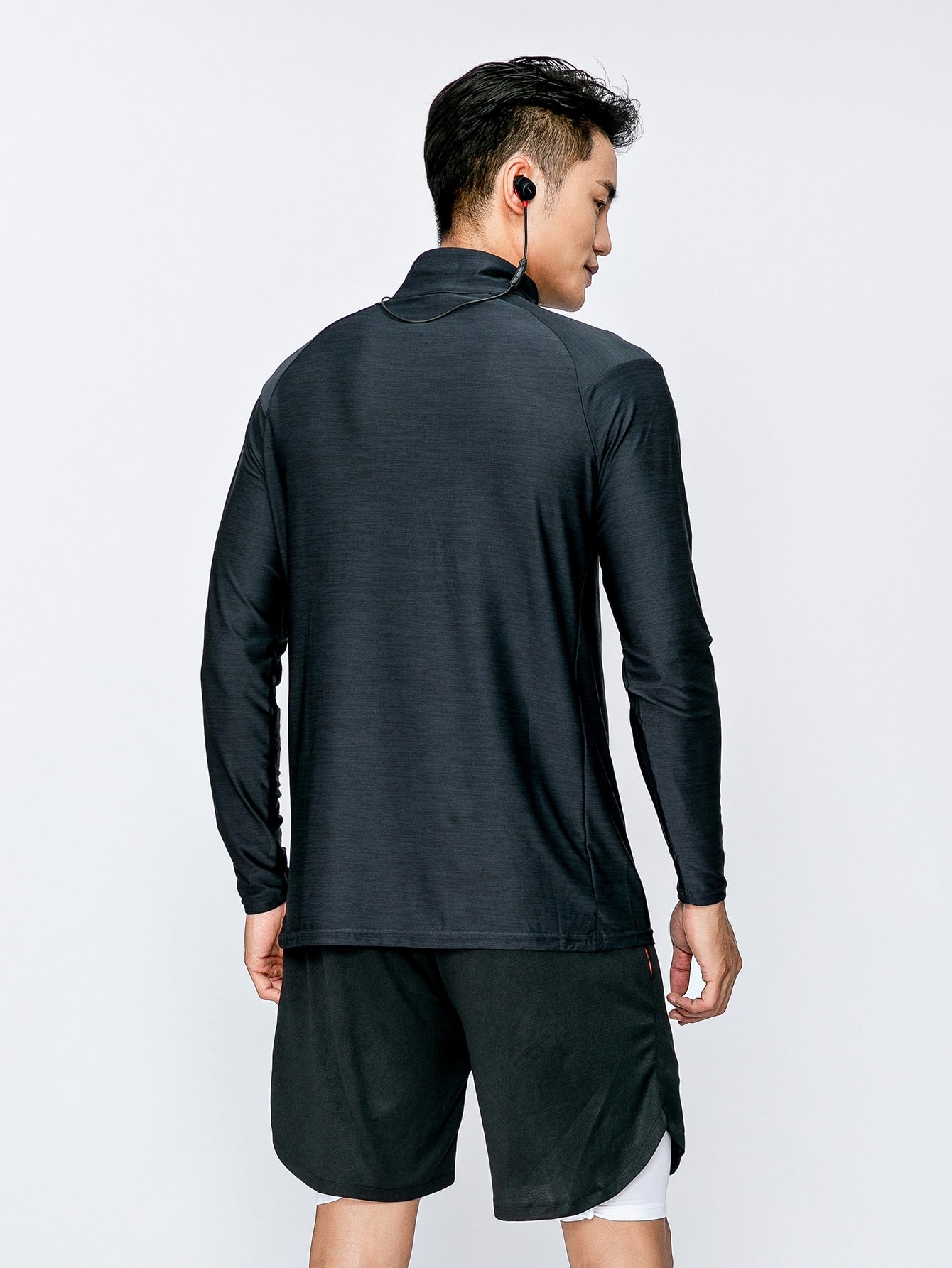 Men Quarter Zipper Yoga  Sweatshirt - Yoga Top for Men Yoga and Meditation Products - Personal Hour