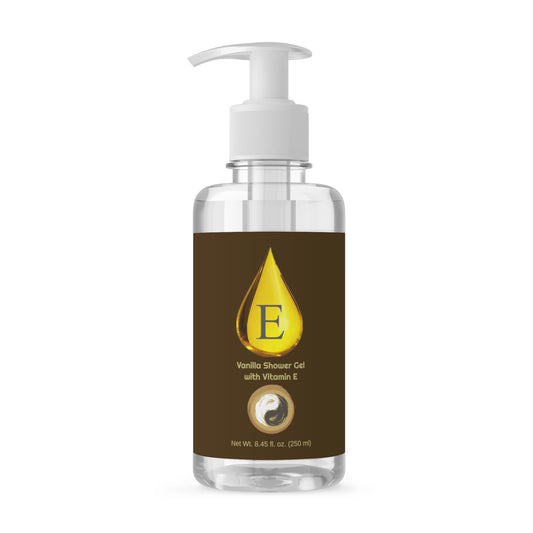 Vanilla Shower Gel with Vitamin E 250 ml - Personal Hour for Yoga and Meditations 
