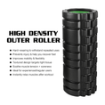 Load image into Gallery viewer, 2-In-1 Foam Roller for Deep Tissue Massage with Carrying Bag - Personal Hour for Yoga and Meditations 
