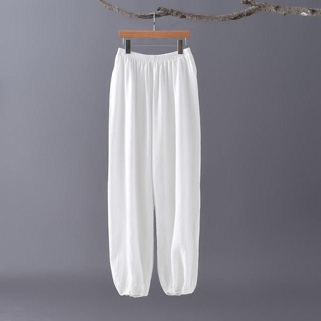 Zen White Clothes -  Tai Chi Clothes - Premium Meditation Outfit - Personal Hour for Yoga and Meditations 