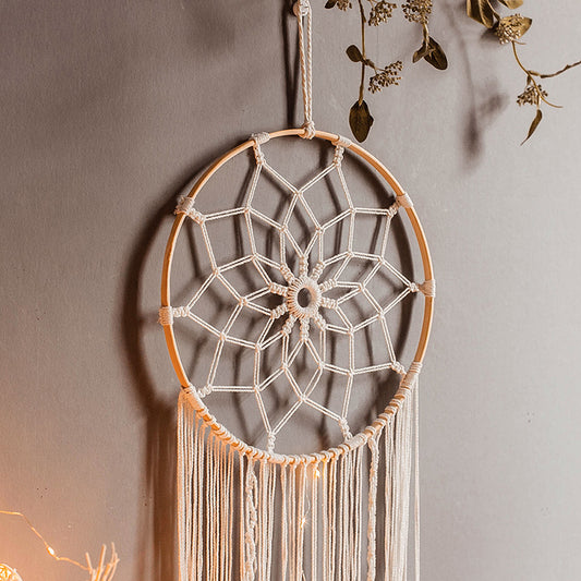 Zen Decor Ideas - Hand-woven ornaments wall hanging decoration - Personal Hour for Yoga and Meditations 