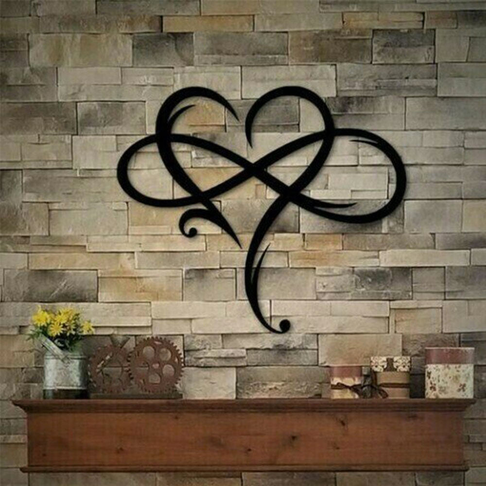 Yoga Decor - Wall Decor - Heart Abstract Design - Personal Hour for Yoga and Meditations 