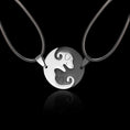 Load image into Gallery viewer, Yin Yang Chain - Couples Paired Pendants Necklace For Couples or Dog - Stainless Steel Chain Stitching Jewelry - Personal Hour for Yoga and Meditations 
