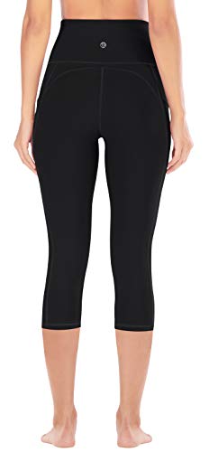 Seamless and Breathable Yoga Pants with Pockets - Leggings with Pockets, High Waist Tummy Control - Personal Hour 