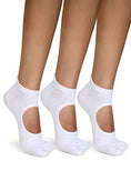 Load image into Gallery viewer, Yoga Socks for Women and Girls, Non-Slip Cotton Full Toe Socks with Grips for Pilates, Dance, Barre, Fitness and Ballet - Personal Hour for Yoga and Meditations 
