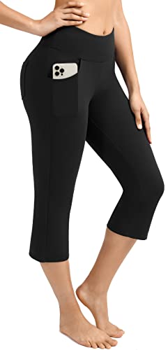 Seamless Bootcut Yoga Pants with Pockets for Women High Waist Workout and Zen Tummy Control - Personal Hour 