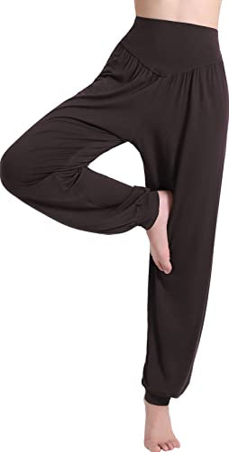 Soft Modal Spandex Harem Yoga Pilates Pants - Personal Hour for Yoga and Meditations 