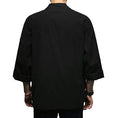 Load image into Gallery viewer, Meditation Robe - Men's Japanese Style Kimono Cardigan Jacket Cotton Blends - Zen Robe - Personal Hour for Yoga and Meditations 
