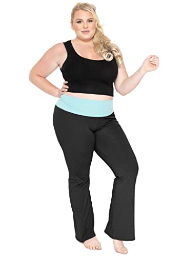 Plus Size Yoga Pants - Stretch is Comfort Women's Plus Size Yoga Leggings - Personal Hour 