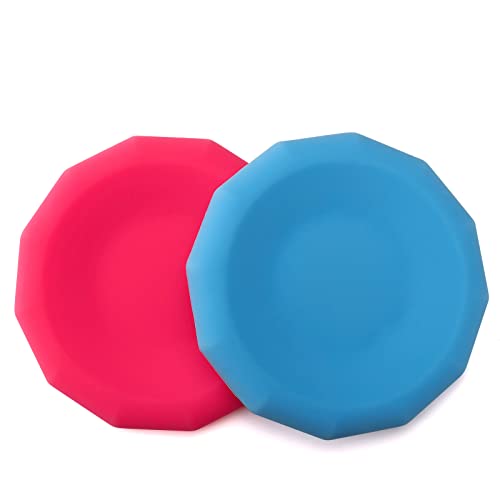 Silicone Yoga Knee Pad Cushions, Extra Thick Yoga Support Pad -  Pilates Kneeling Pad - Personal Hour for Yoga and Meditations 