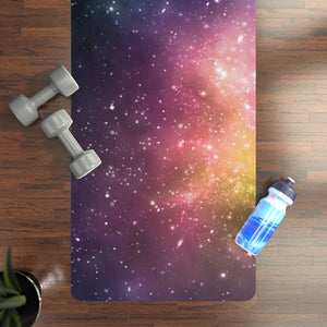 Fashionable Space Yoga Mat - Anti-slip Rubber with Extra Stability, - Personal Hour for Yoga and Meditations 